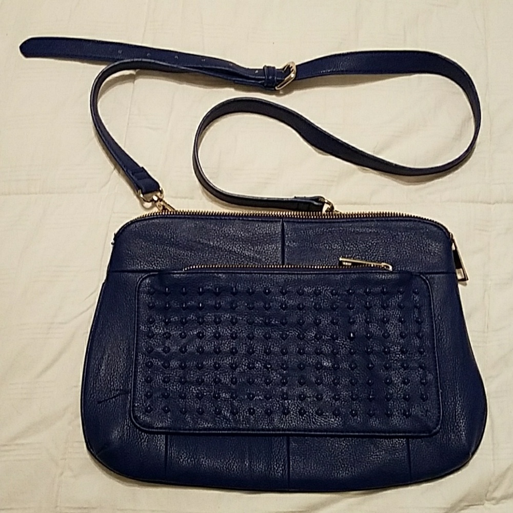 Poverty Flats Navy Blue Crossbody
